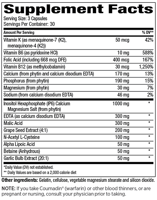 Enhanced Oral Chelation II, 90 Capsules